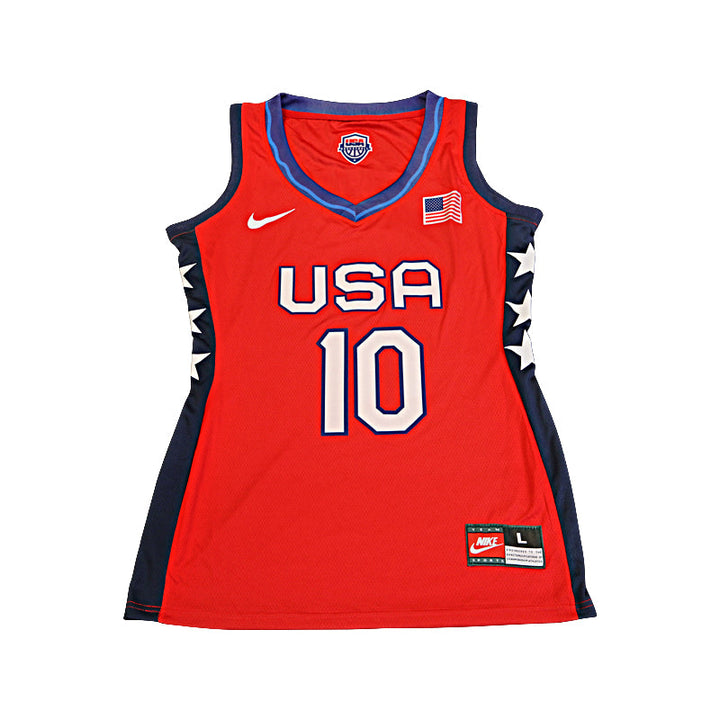 Breanna Stewart Team USA Autographed and Inscribed "16,20 Gold" Custom Red USA Basketball Jersey (Top Tier Auth)