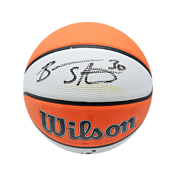 Breanna Stewart Seattle Storm Autographed Replica Wilson WNBA Basketball (CX Auth)