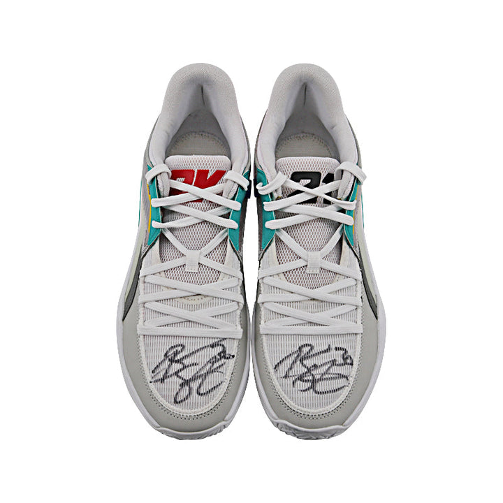 Breanna Stewart Seattle Storm Autographed Pair of Game Worn WNBA Size 12 Puma Athlete Exclusive 2K-21 Everything is Game Sneakers