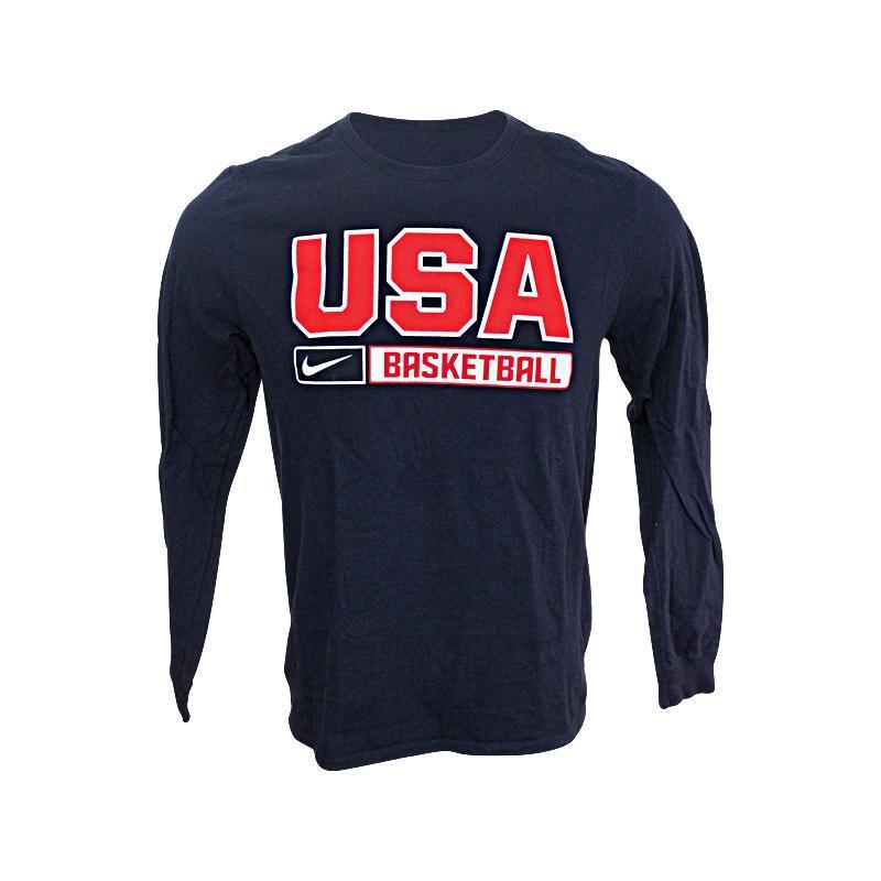Diana Taurasi Team USA Used USA Basketball Team Issued Long Sleeve Shirt (Size M)