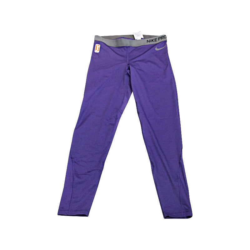 Diana Taurasi Phoenix Mercury Team Issued Nike Basketball Purple Tights (L)