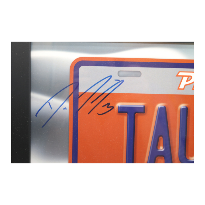 Diana Taurasi Phoenix Mercury Autographed and Framed 10x20 License Plate Image (CX Auth)