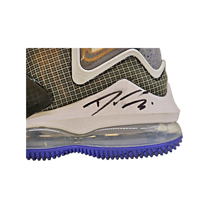 Diana Taurasi Phoenix Mercury Autographed 5/14/2022 Game Worn Pair of Nike Black/Yellow Lebron 19 Sneakers (Taurasi LOA)