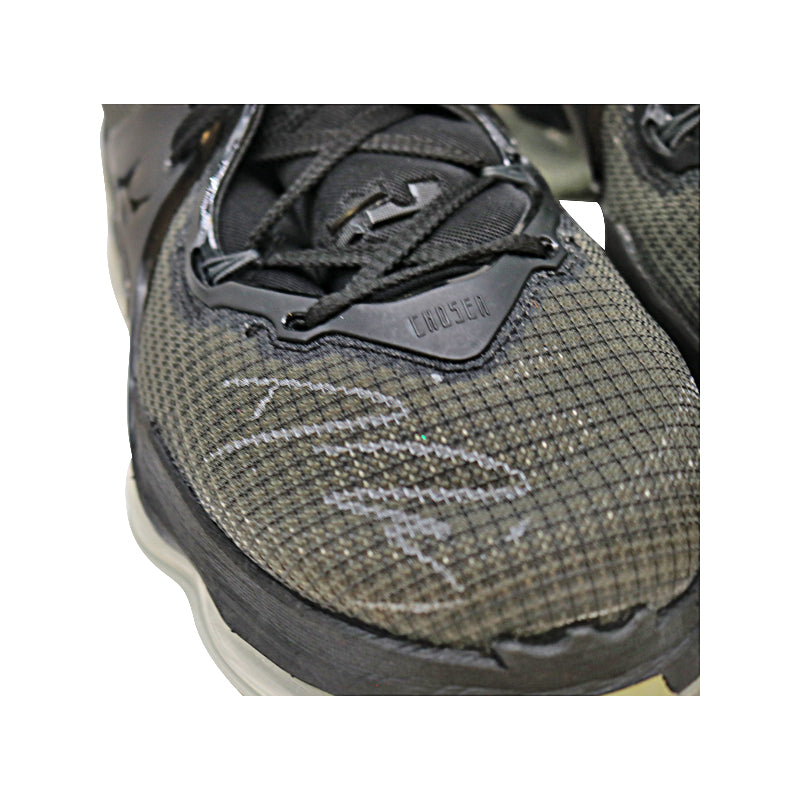 Diana Taurasi Phoenix Mercury Autographed 5/6/2022 Game Worn Pair of Nike Black Lebron 19 Sneakers (Taurasi LOA)