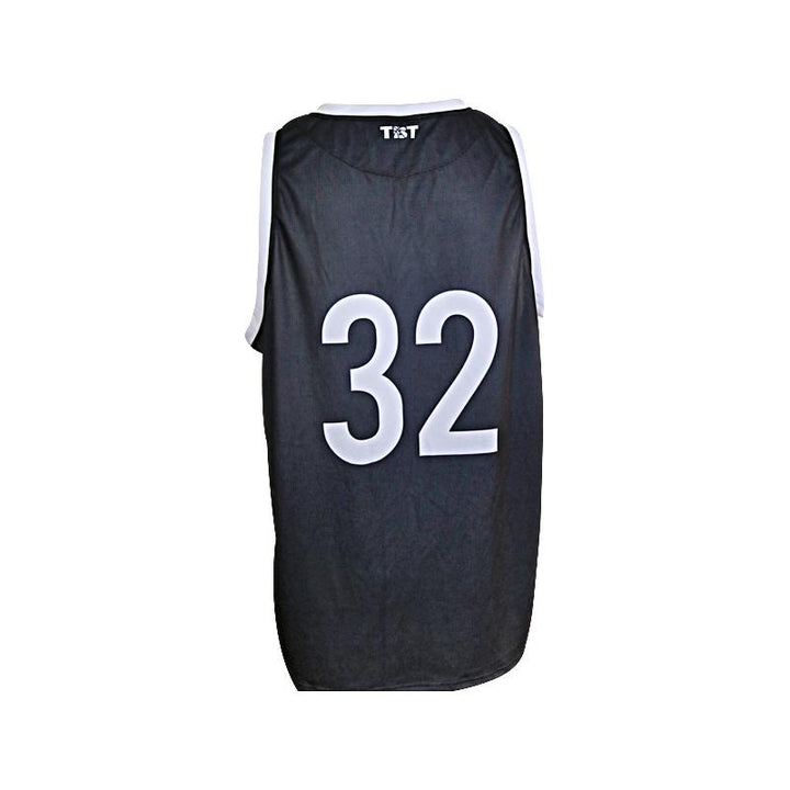 Wahakni City TBT 2021 Team Issued #32 Black/White Jersey (Size XXL)