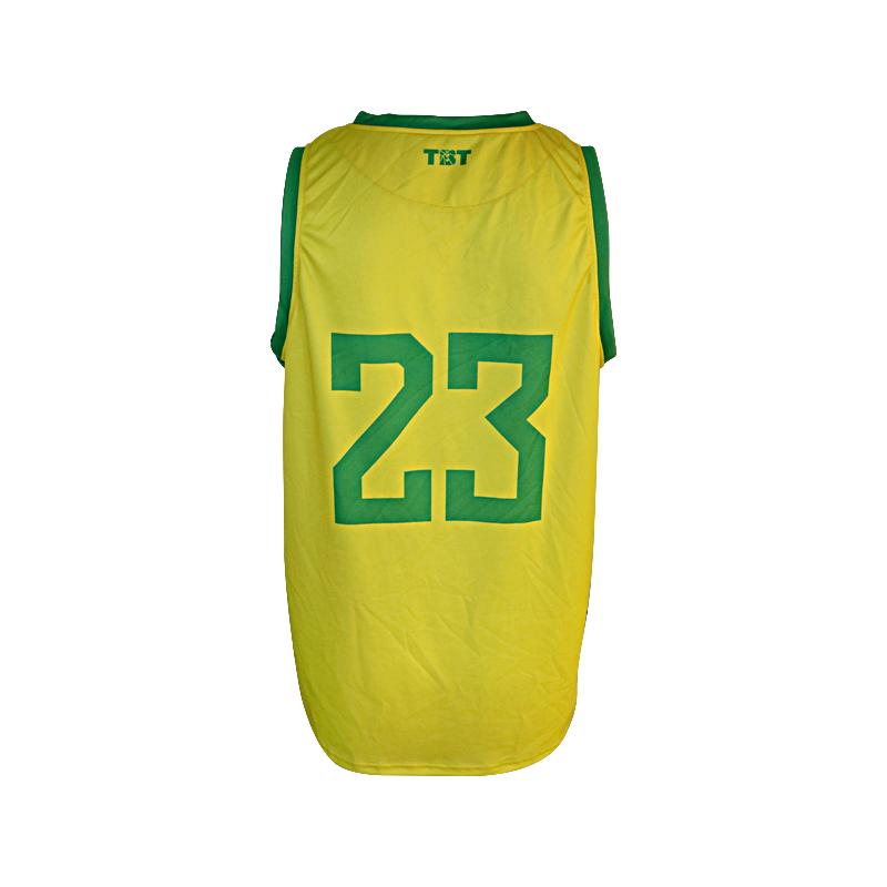 Always Us TBT Team Issued Yellow/Green #23 Jersey (Size XL)