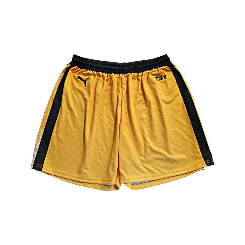 The Overlooked Team TBT Issued Yellow/Navy Shorts (Size XXL)