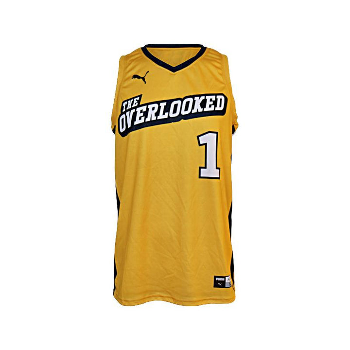 The Overlooked Team TBT Issued Yellow/Navy #1 Sulaimon Jersey (Size L)