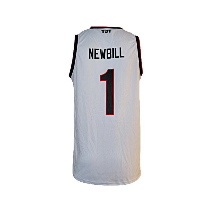 Brotherly Love TBT Team Issued White/Red/Black #1 Newbill (Size L)