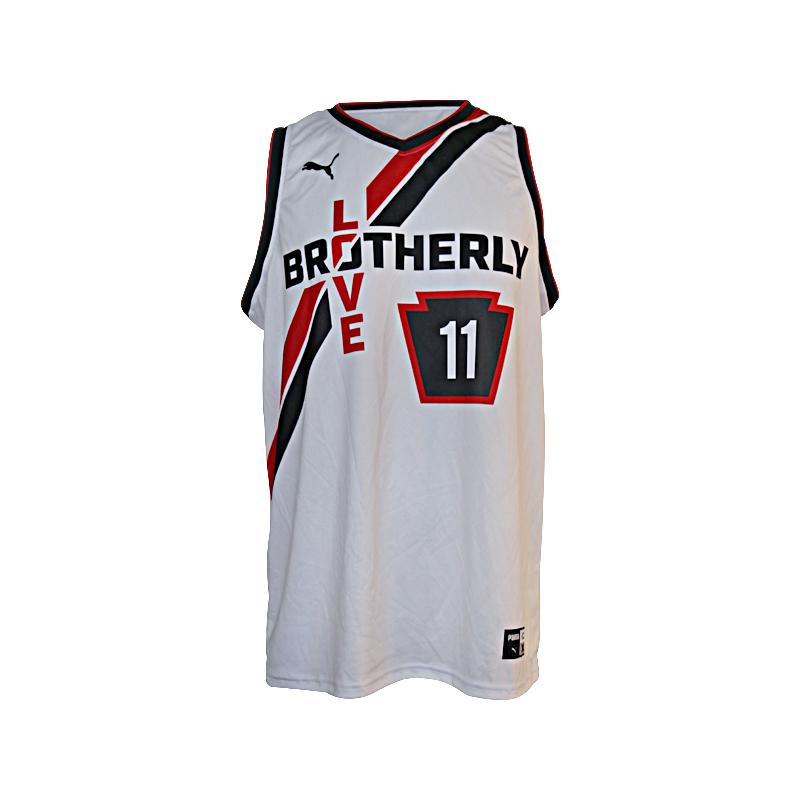 Brotherly Love TBT Team Issued White/Red/Black #11 Rayman (Size XL)