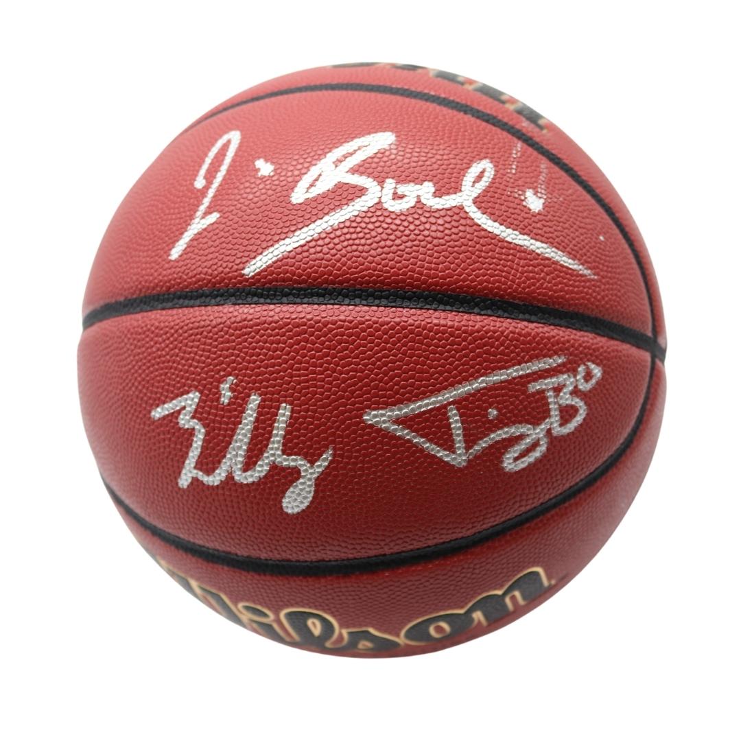 Jim Boeheim, Buddy Boeheim and Jimmy Boeheim Triple Signed Wilson NCAA Replica Basketball (CX Authenticated)