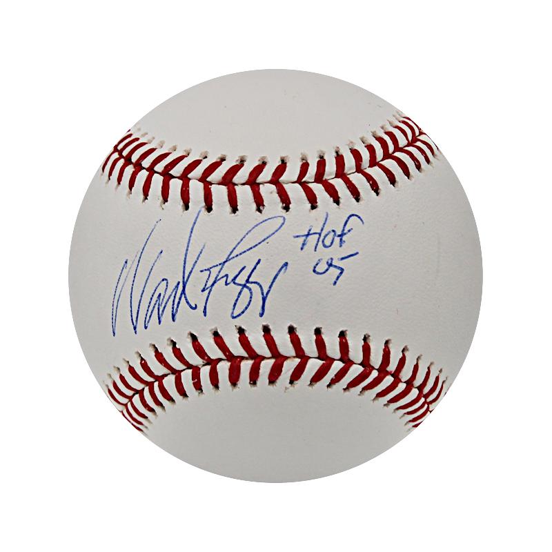 Wade Boggs New York Yankees Autographed MLB Ball with HOF 05 Inscription (CX Auth)