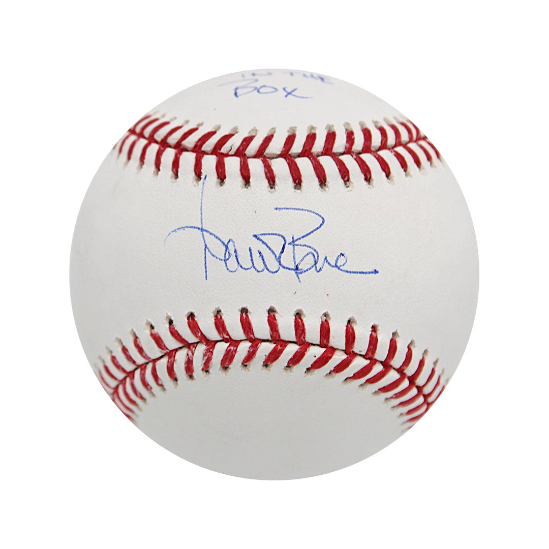 Aaron Boone New York Yankees Autographed and Inscribed "Our Guys are Savages in the Box" MLB Baseball (CX Auth)