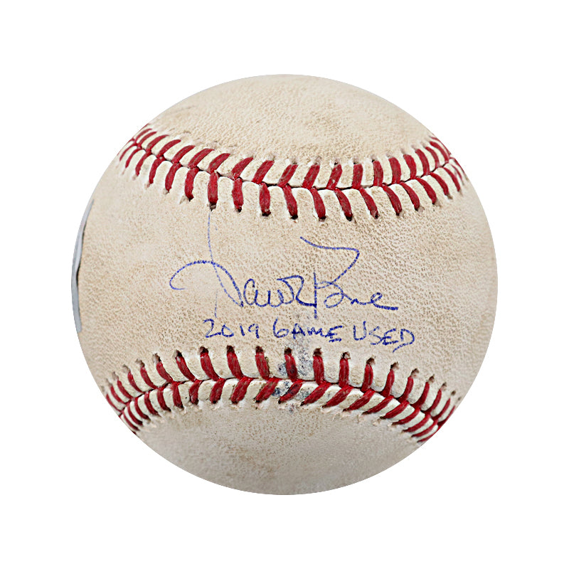 Aaron Boone New York Yankees Autographed Signed Inscribed "2019 Game Used" Game Used MLB Baseball (CX Auth)