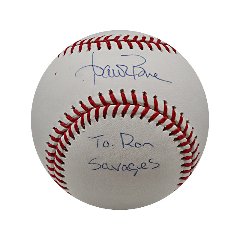 Aaron Boone New York Yankees Autographed and Insc To Ron: "Savages MLB Baseball" (CX Auth)