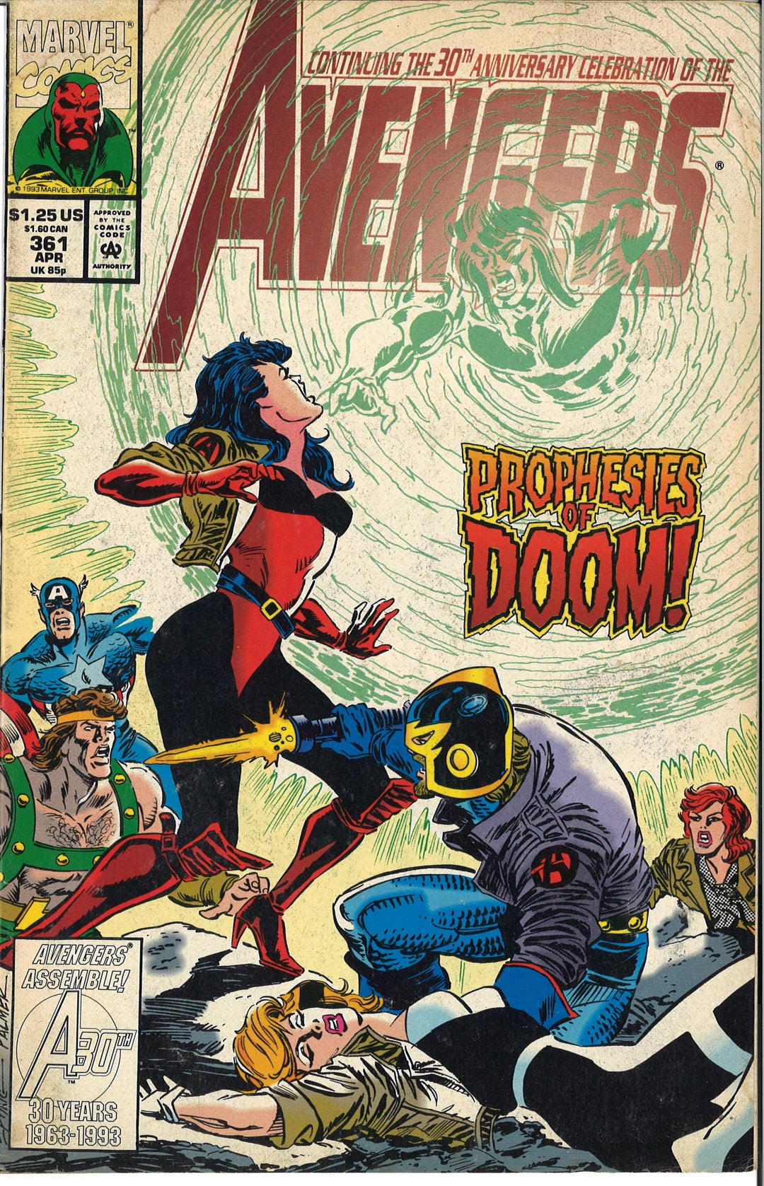 Avengers Prophesies of Doom Comic Book