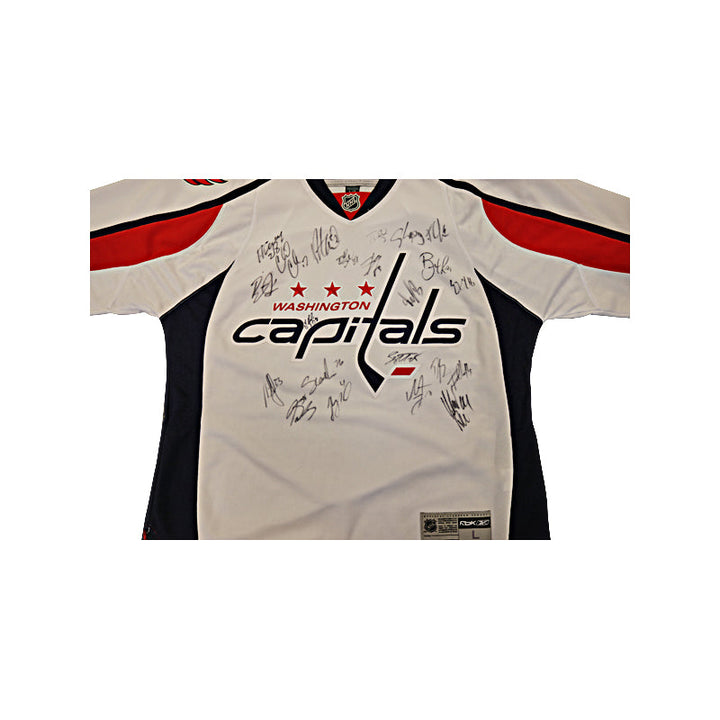 2008 2009 Washington Capitals Team Signed Jersey (JSA LOA)
