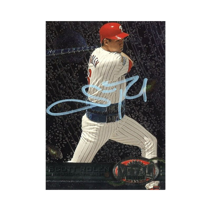 1997 Skybox Metal Universe Scott Rolen Autograph (CX Auth)