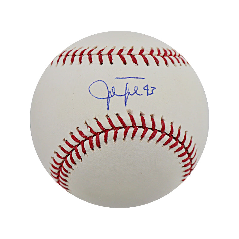 Josh Tomlin Autographed OML Baseball (Steiner)