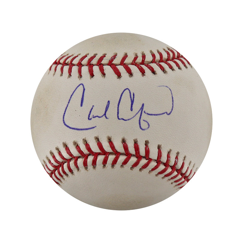 Carl Crawford Tampa Bay Rays Autographed Signed OML Baseball (Creative Sports Authentic/MLB Auth #FJ011314)