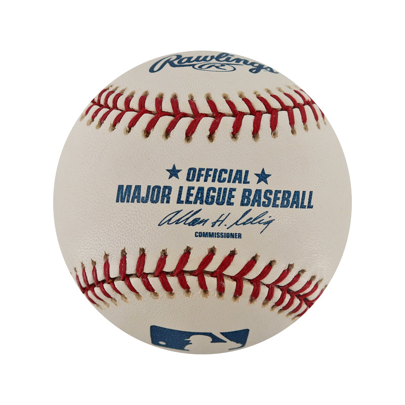 Travis Hafner Cleveland Indians Autographed Signed OML Baseball (Upper Deck Holo #BAK03955)