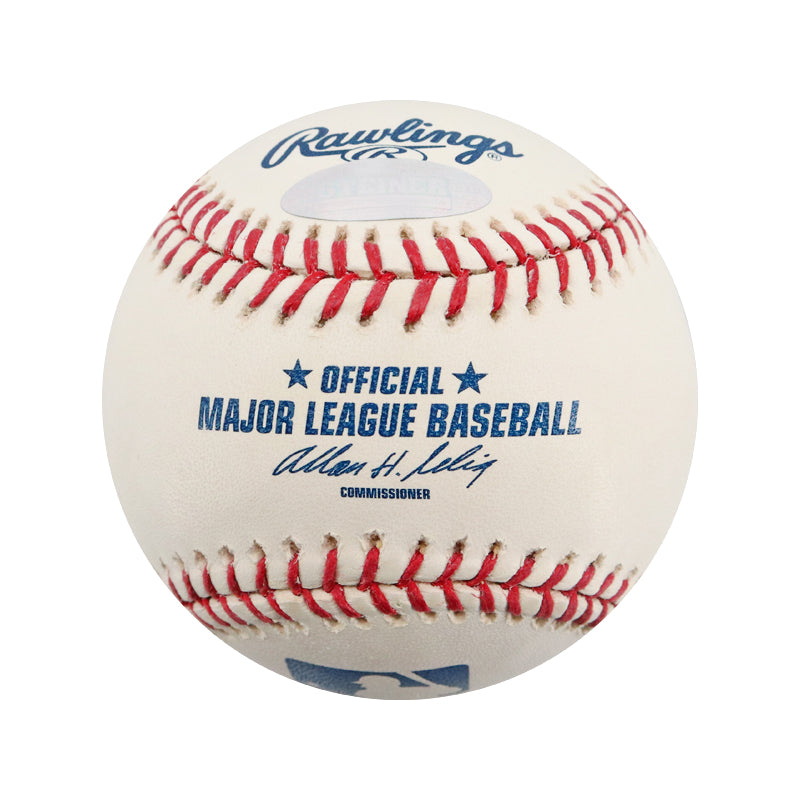Josh Tomlin Indians, Braves Autographed Signed OML Baseball (Steiner COA)