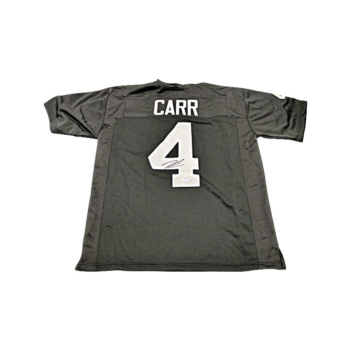 Derek Carr Las Vegas Raiders Autographed Signed Pro Style Jersey (PSA Holo)