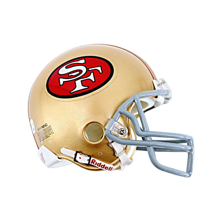 Dwight Clark San Francisco 49ers Autographed Signed Riddell Mini-Helmet (JSA COA)