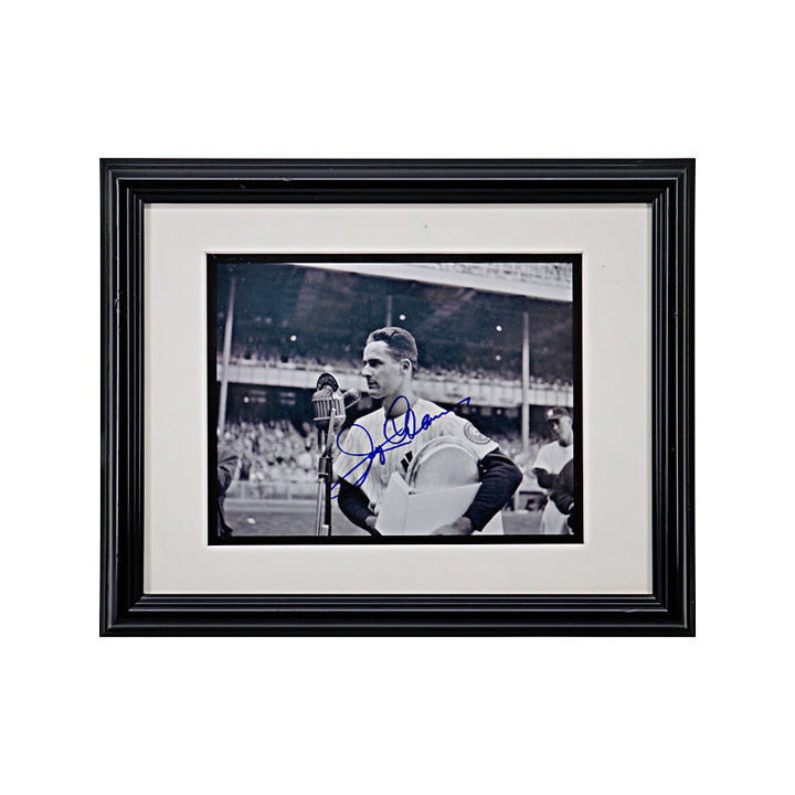 Jerry Coleman New York Yankees Autographed Signed 8x10 Framed Photo (JSA COA)