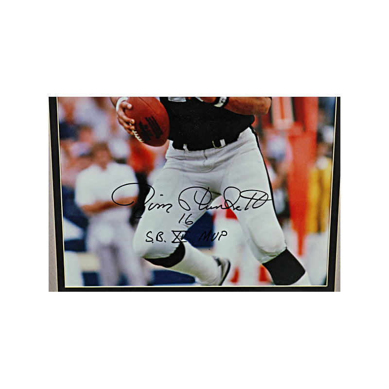Jim Plunkett Oakland Raiders Autographed Signed Framed 16x20 "Super Bowl XV MVP" Inscribed Photo (JSA Auth)