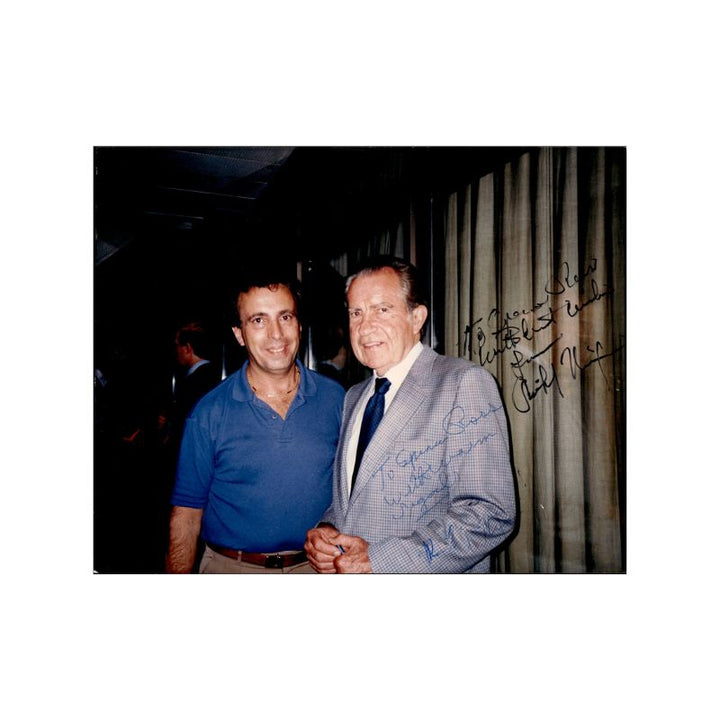 Richard Nixon Autographed & Inscribed "To Spencer" Photo (Spencer Ross LOA)