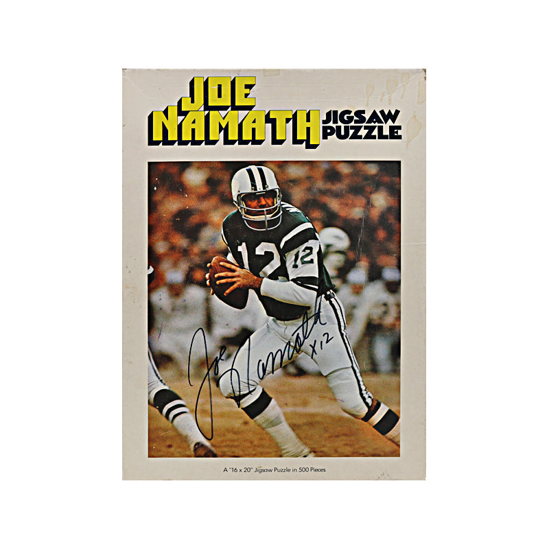 Joe Namath New York Jets Autographed 16 x 20 White Jersey in