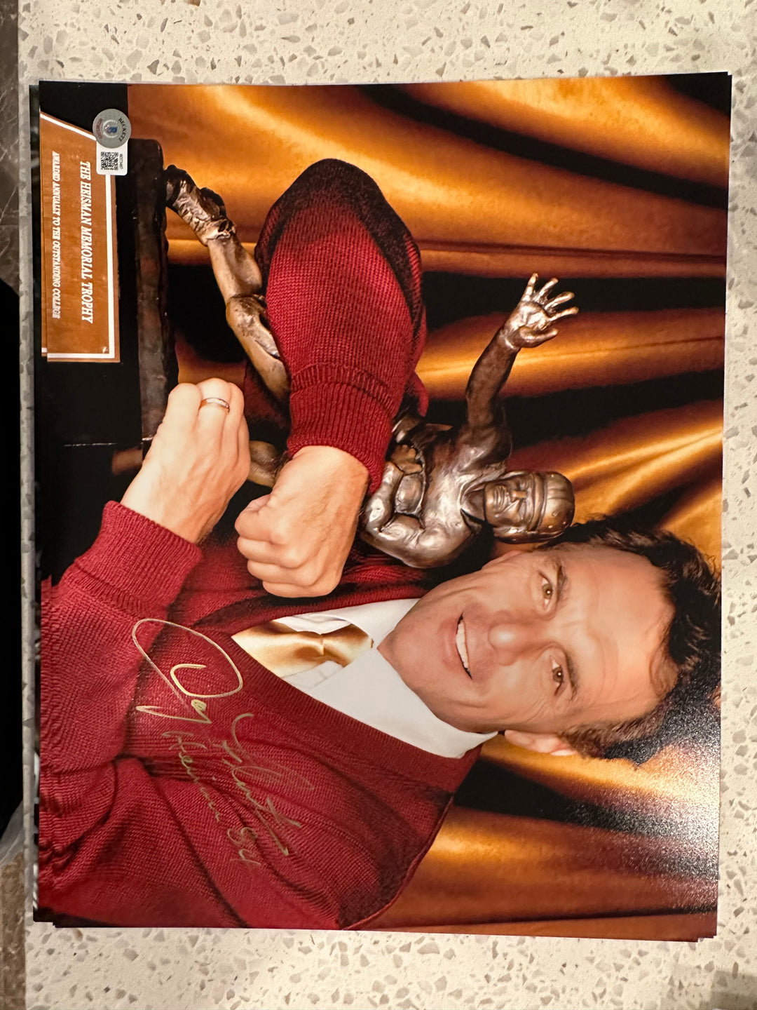 Doug Flutie signed 11x14 photo