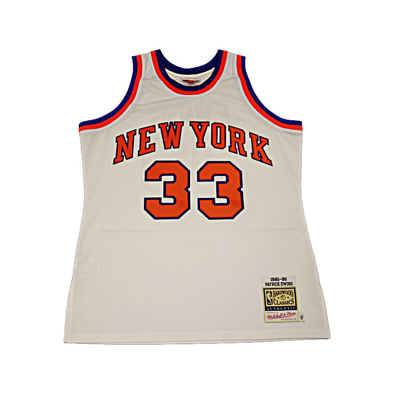 Mitchell & Ness Authentic Patrick Ewing New York Knicks 1985-86 Jersey