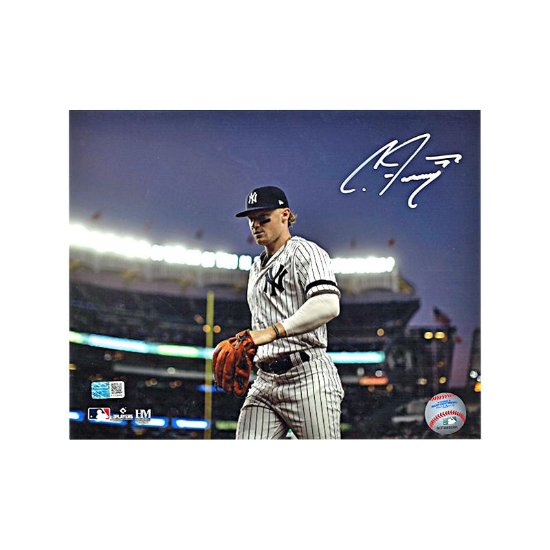 Clint Frazier New York Yankees Autographed 8x10 Photo