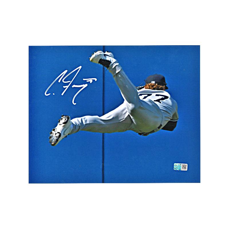 Clint Frazier New York Yankees Autographed 8x10 Photo Diving Catch (CX Auth)