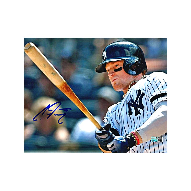 Clint Frazier New York Yankees Autographed 8x10 Close Up Batting Photo (CX Auth)