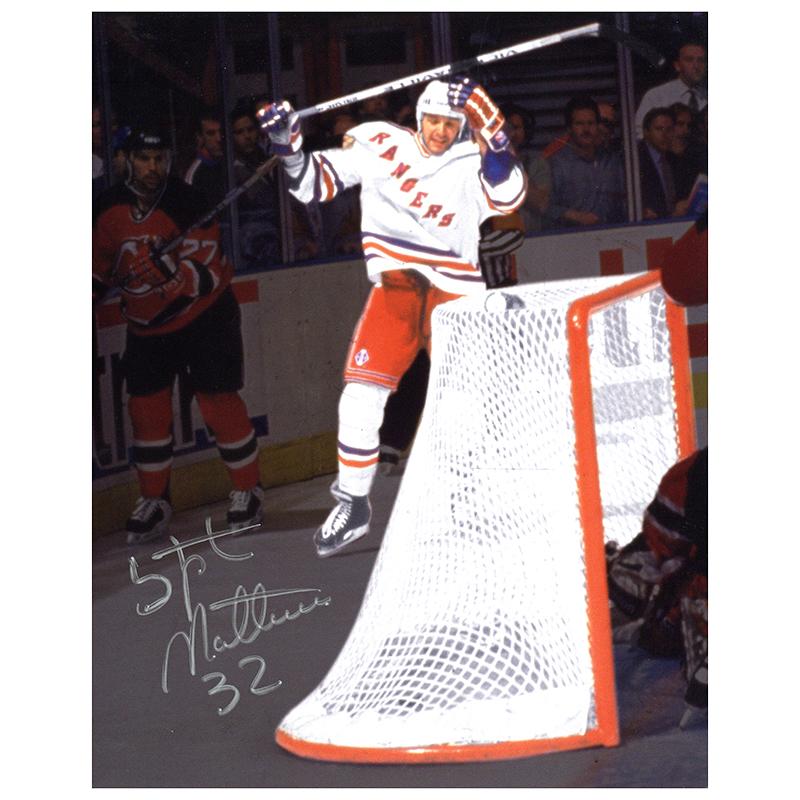 Stephane Matteau New York Rangers Autographed 8x10 Photo