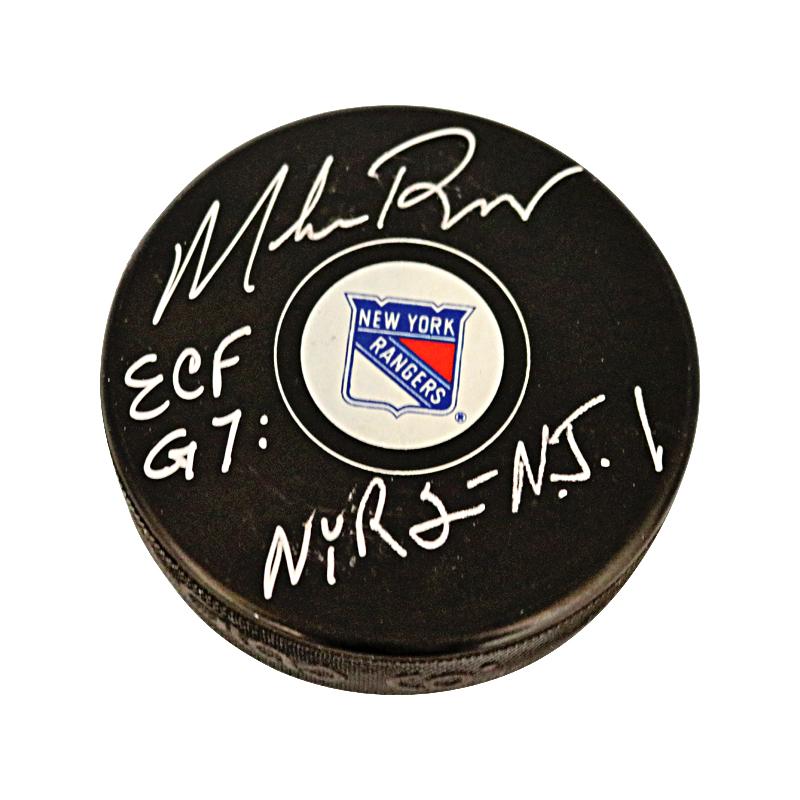 Mike Richter autographed signed inscribed mini mask NHL New York Range –  JAG Sports Marketing