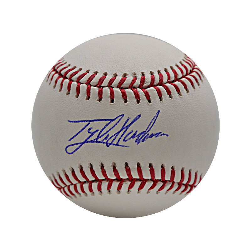 Tyler Hardman New York Yankees Autographed OMLB Baseball (CX Auth)