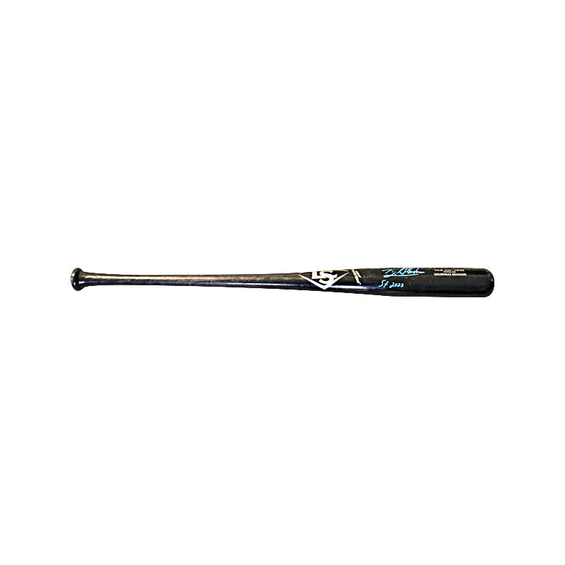 Tyler Hardman New York Yankees Autographed Black Louisville Slugger C243 Prime 2023 Spring Training Game Used Bat (CX Auth / Hardman LOA)