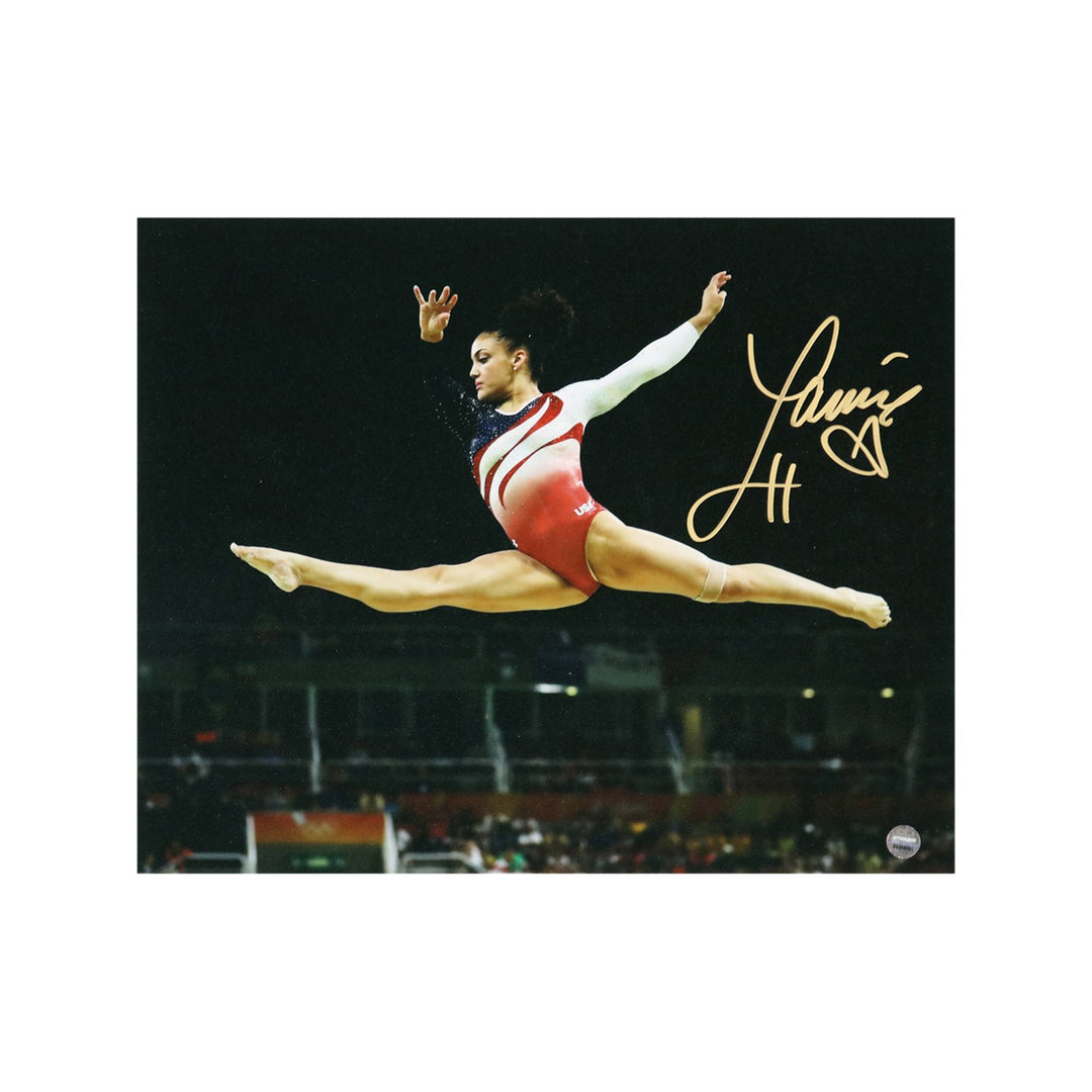 Laurie Hernandez Autographed 2016 Olympics 8x10 Photo (Steiner Hologram Only)
