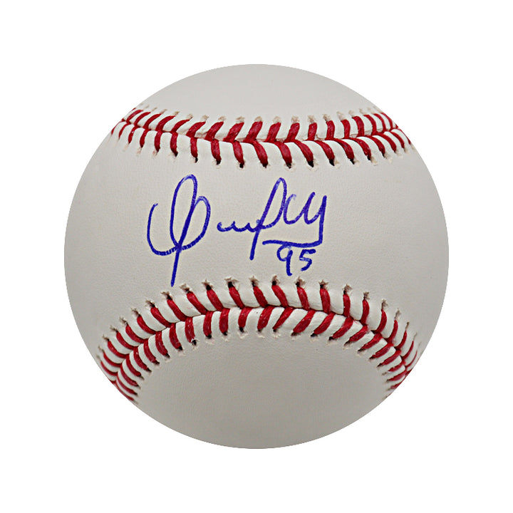 Oswaldo Cabrera New York Yankees Autographed Baseball (CX Auth)