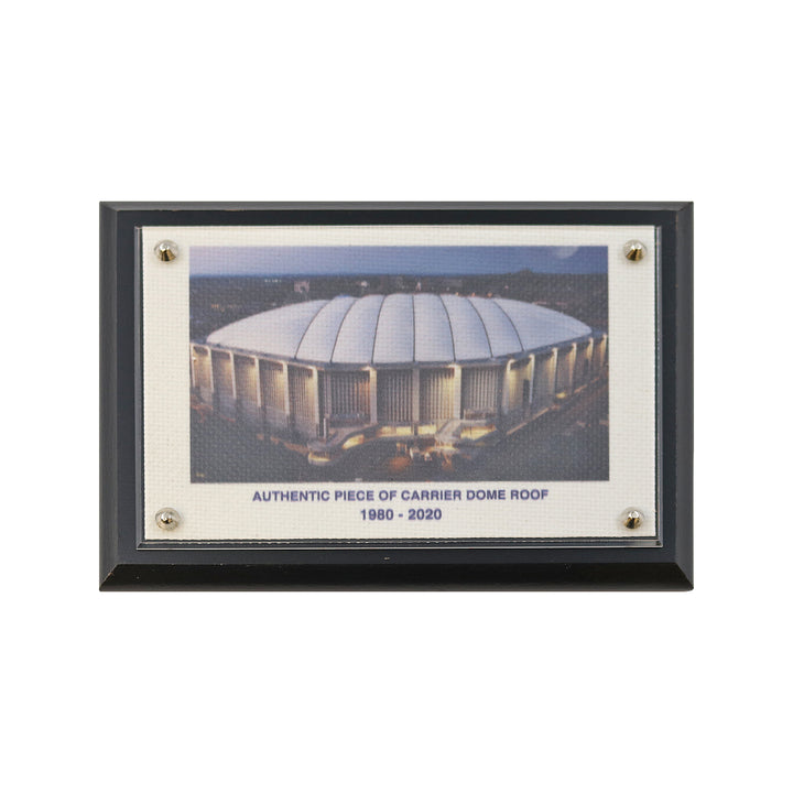 Syracuse University Authentic 5x7 Dome Roof Plaque with "Dome Image"