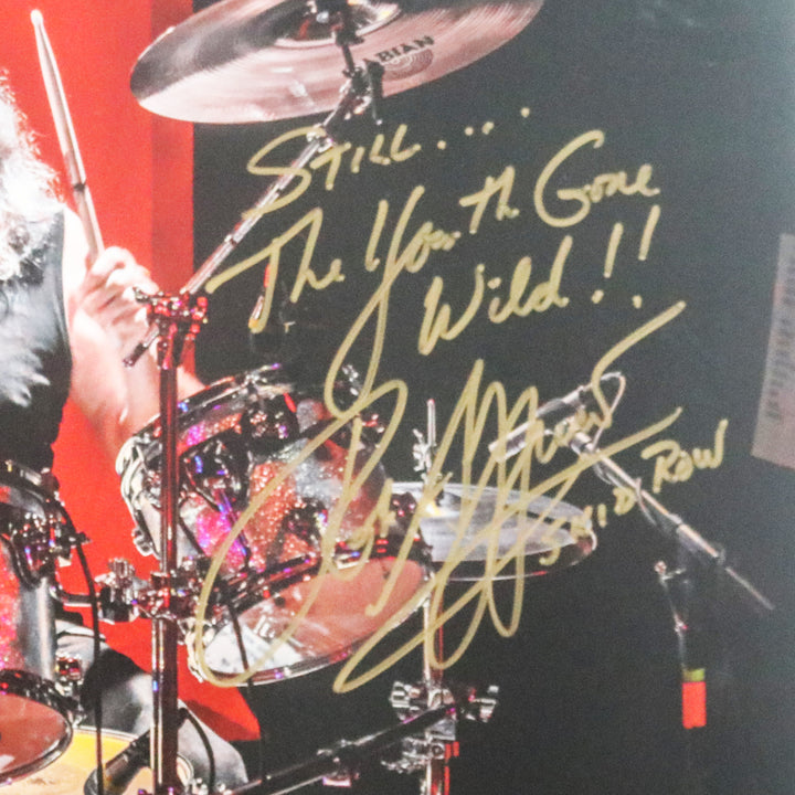 Rob Affuso "Skid Row" Autographed and Inscribed "Still The Youth Gone Wild" 16x20 Photo (CX Auth)