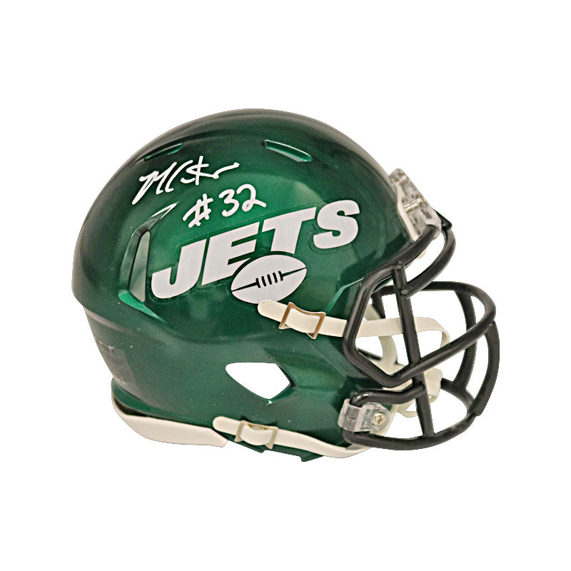 Joe Namath & Aaron Rodgers New York Jets Autographed Fanatics Authentic  Riddell 1965-1977 Throwback Speed Replica Helmet