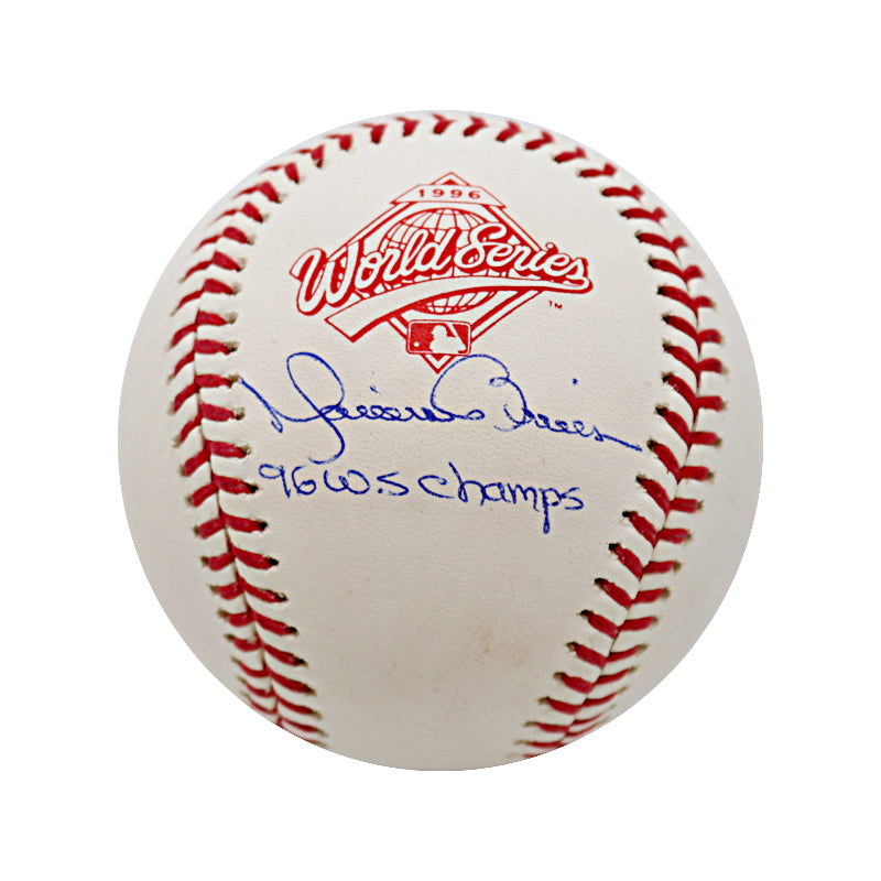 Mariano Rivera New York Yankees Autographed & Inscribed "96 WS Champs" Official 1996 World Series Baseball (CX Auth)