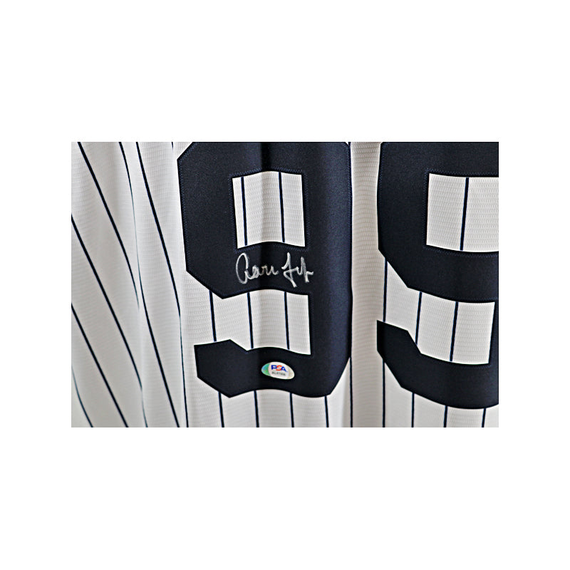 Aaron Judge New York Yankees Autographed White Nike Authentic Jersey