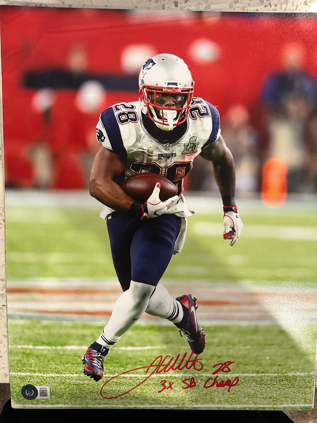 James White signed 11x14 photo