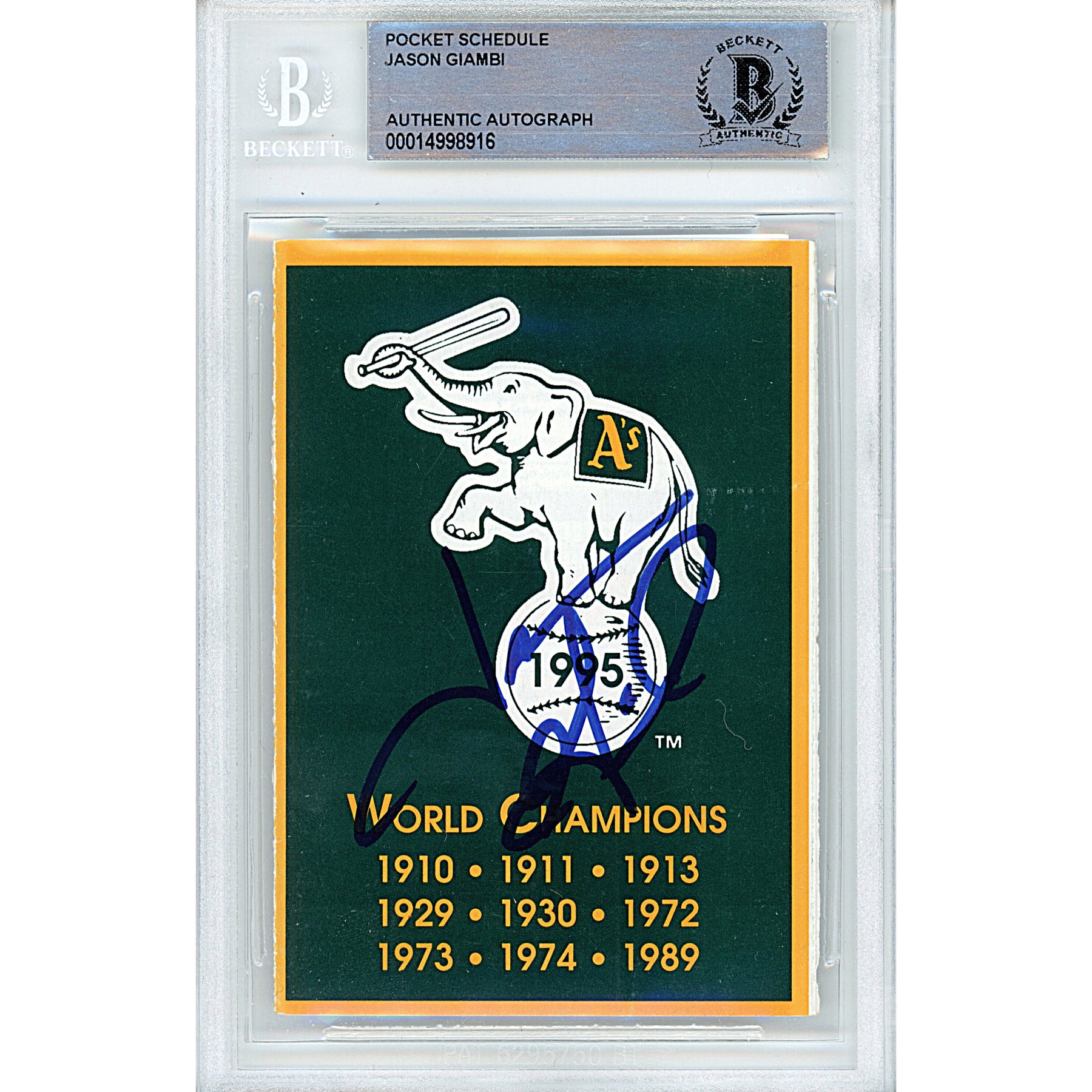 Oakland A's Athletics Elephant on Ball Jersey Sleeve Patch